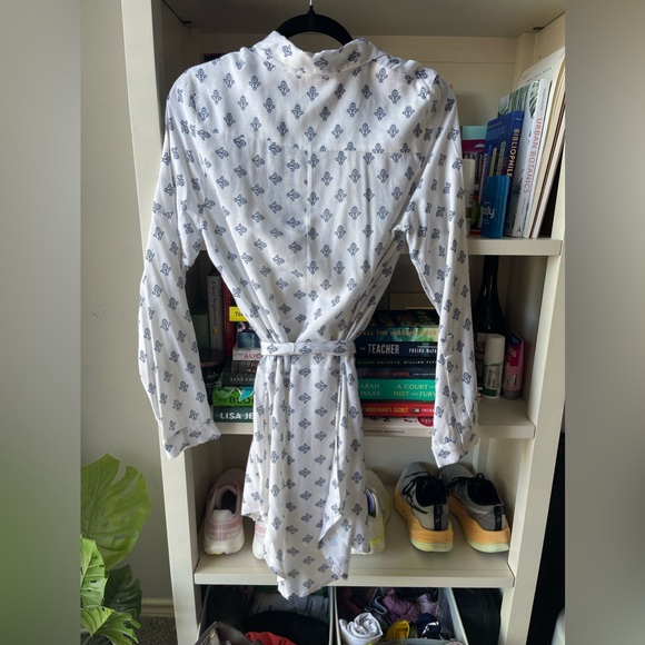 SOLD‼️Tularosa Shirt Dress Tie Waist with Slip Liner - Picture 6 of 6